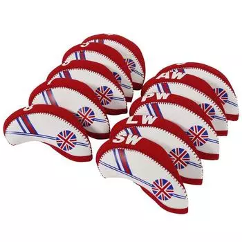 С дизайном номера, набор чехлов для гольф-клюшек, чехол для головки гольф-клюшки, защитный чехол для головы паука синий