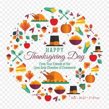 С Днем благодарения коллегам День благодарения Термоперенос виниловых нашивок Наклейка для одежды Аппликации своими руками Моющиеся нашитки