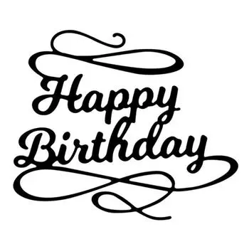 С днем рожденияВырубные штампы из углеродистой стали для скрапбукинга своими руками X3UC