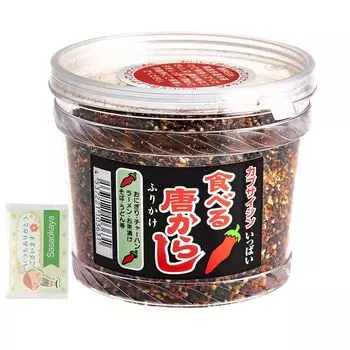 Съедобный Karashi Furikake 120 г Marushin Foods Чили перец Garashi слива Bonito кунжут коммерческое использование настольный взрослый подарок полотенце для рук в комплекте
