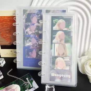 Съемка фотоальбома для коллекции карт Idol, держатель для фотокарточек, мини-книга для коллекционирования фильмов, альбом Life Four Cut, подарок