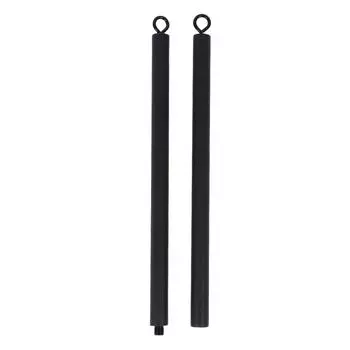 Съемная 2-секционная прямая перекладина для тяги вниз с двойным крюком для шкива тренажера Cable Machine Gym