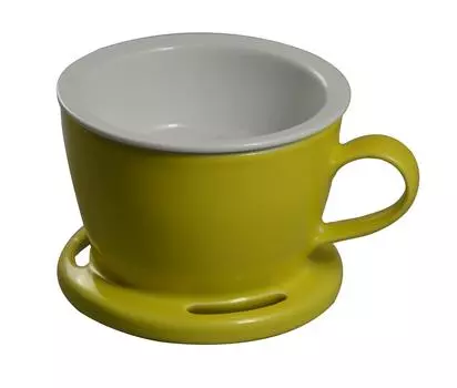 Съемная эко-капельница Toyo Ceramics Arita Ware, желтая