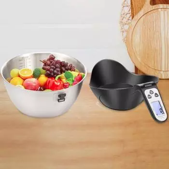 Съемная электронная чаша для весов Цифровые весы для выпечки Практичные пищевые весы Жидкость зелёный