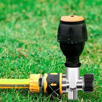 Съемная автоматическая вращающаяся насадка, автоматические наборы для полива, садовые принадлежности чёрный
