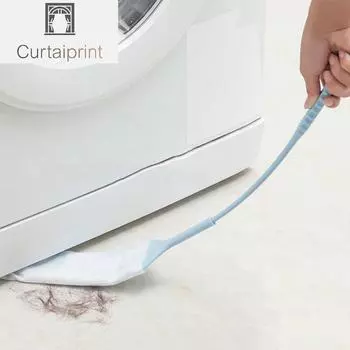 Съемная чистящая щетка для пыли Gap, длинная ручка, швабра, артефакт, нетканый очиститель пыли для дивана-кровати, бытовая уборка розовый