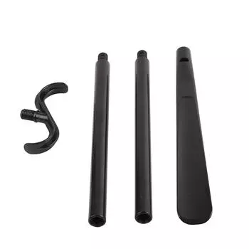 Съемная длинная палка для переодевания, переносные приспособления для обуви, носков и одевания с рожком для обуви