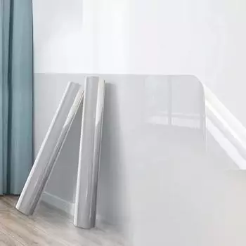 Съемная контактная бумага Прозрачная электростатическая защитная пленка для стен Рулон пластиковой прозрачной защитной пленки для липкой ленты Наклейка 3