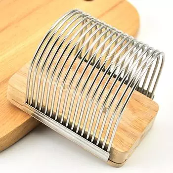 Съемная машина для нарезки хлеба, направляющая для резки тостов из нержавеющей стали, форма для нарезки хлеба, ручные кухонные инструменты для гаджетов золотой