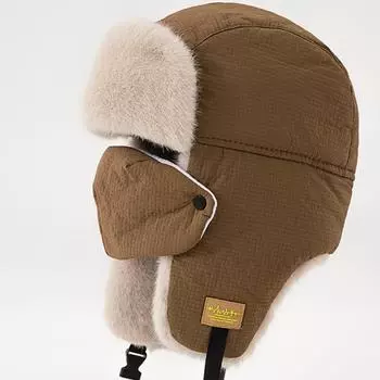 Съемная маска, шапка Lei Feng, зимняя мужская и женская теплая, утолщенная ветрозащитная шапка для езды на велосипеде, шапка для защиты ушей