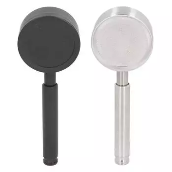 Съемная насадка для душа высокого давления из нержавеющей стали, противозасоряющаяся насадка для душа в ванной комнате Silver