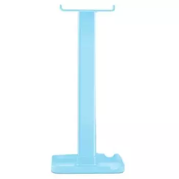 Съемная подставка для двух наушников RGB настольные игровые наушники универсальные экономят место универсальные аксессуары для домашнего офиса чёрный