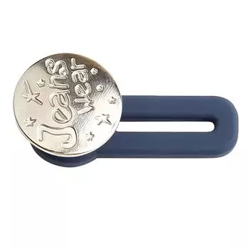 Съемная пуговица. Удлиненная пуговица на талии без гвоздей. Удлиненная пуговица для джинсов. B золотой