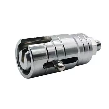 Съемник цилиндра замка с 10 шт./упаковка винтов, гвоздодер, инструмент для замка из нержавеющей стали, профессиональный съемник для дверных замков