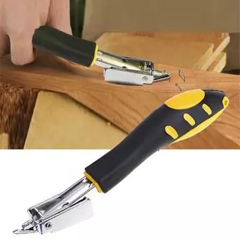 Съемник для ногтей с пластиковой ручкой, профессиональный ручной инструмент для удаления скоб для обивки