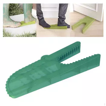Съемник для обуви, удобный помощник для обуви, для парусиновой обуви, грязи Green