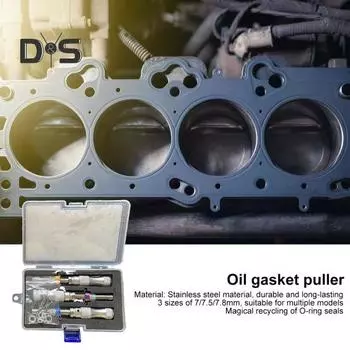 Съемник Инструмент для переработки уплотнительных колец Высокопрочный, устойчивый к коррозии, прецизионный съемник уплотнительных колец Инструменты для съемника Автомобильные аксессуары Sets