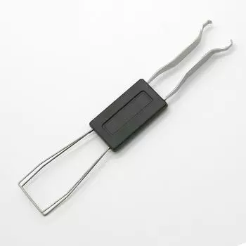 Съемник клавиш и переключателей из стальной проволоки двойного назначения для механических клавиатур чёрный