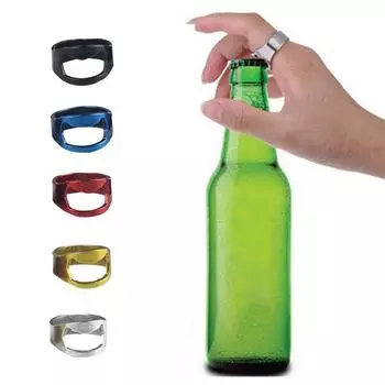 Съемник колпачка Открывалка для дома Аксессуары для кухни Гаджеты для вина Барные инструменты Открывалка для пивных бутылок чёрный