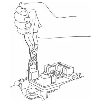 Съемник реле, плоскогубцы, инструмент, съемник, механик, для снятия автомобиля
