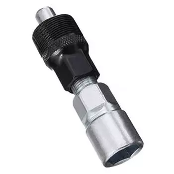 Съемник с высоким шатуном, противоскользящий, надежный, антикоррозийный серебряный