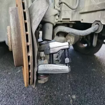 Съемник шаровых шарниров 19 мм, регулируемый съемник шаровых шарниров автомобиля, инструмент для снятия рулевого управления, ручной инструмент для гаражных работ