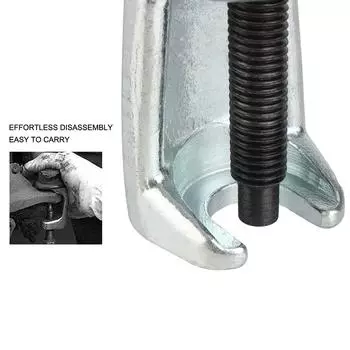 Съемник шаровых шарниров автомобиля, съемник шаровых шарниров, 19 мм, ручной инструмент для гаражных работ, инструменты для рулевой системы автомобиля, регулируемые серебряный