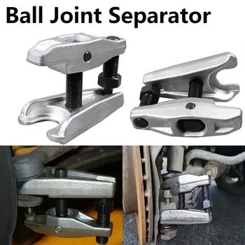 Съемник шаровых шарниров, регулируемый съемник шаровых шарниров автомобиля, инструмент для снятия рулевой системы автомобиля, инструменты для ремонта гаражных работ серебряный