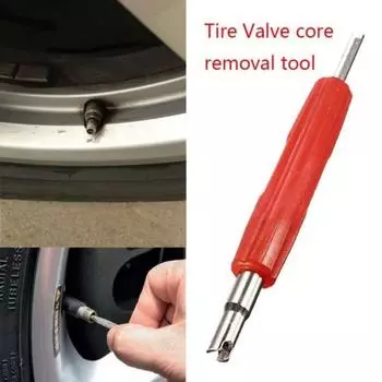 Съемник стержня клапана для грузовых автомобилей с двойной головкой, установочный инструмент для ремонта красный