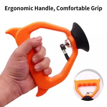 Съемник вмятин на автомобиле, 2 шт. Мощный набор для удаления вмятин Съемник вмятин на присоске Комплект для ремонта вмятин без покраски оранжевый