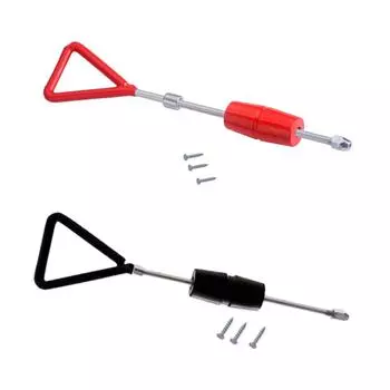 Съемник вмятин, обратный молоток с 3 винтовыми наконечниками, инструмент для самостоятельного ремонта листового металла красный