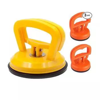 Съемник вмятин, Съемник вмятин на автомобиле, Набор из 3 комплектов для удаления вмятин, Подъемник для ручек, Мощное средство для удаления вмятин на автомобиле, Съемник вмятин на присоске и Набор для ремонта вмятин без покраски 3PCS