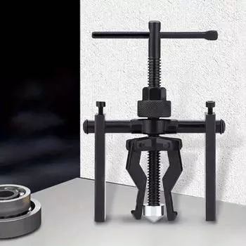 Съемник внутреннего подшипника автомобиля, 3-челюстной экстрактор, набор инструментов для ремонта автомобиля, экономичное разделение автомобиля, автоаксессуары чёрный