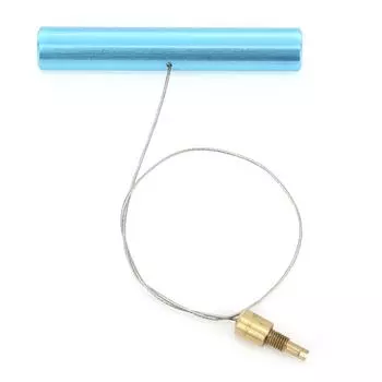 Съемник воздушного клапана мотоцикла, трубка, стержень шины, синий, 80x10 мм, 3,1x0,4 дюйма, компоненты велосипедов