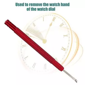 Съемники для часовых стрелок, съемник рычажного типа для часов, инструмент для снятия часовых стрелок, замена(Красный + Синий) красный