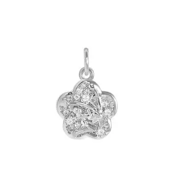 Съемное двухслойное ожерелье с подвеской в форме цветка сливы, оригинальный дизайн, подарит девушке памятное простое универсальное ожерелье в форме цветка персика