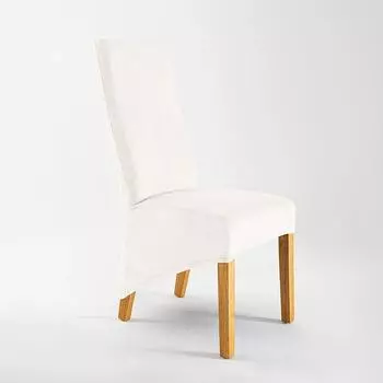 Съемные моющиеся чехлы для стульев для столовой, кухни, дома, ресторана, большие мягкие чехлы для стульев размера XL из эластичного бархата