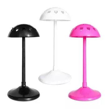 Съемные пластиковые подставки для париков, держатели для шапок и шляп, держатели для париков, автономные держатели для шляп, магазин розовый