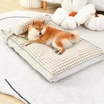 Съемные утолщенные коврики для дивана для собак, удобные подушки для глубокого сна собак, пружинные зелёный