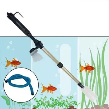 Съемный электрический насос для замены воды Пластиковый аквариумный насос для замены воды Замена воды Gravel Cleaner Tool