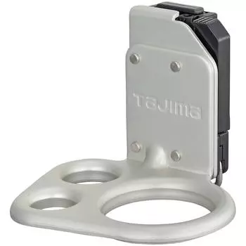 Съемный держатель для инструмента Tajima Sef System, легкий алюминиевый молоток с 3 отверстиями. Легко надевать и снимать. Можно позже прикрепить к ремню. Легко