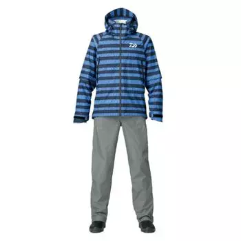 Съемный дождевик DAIWA Rain Wear Rain Max Blue Border XL DR-3007