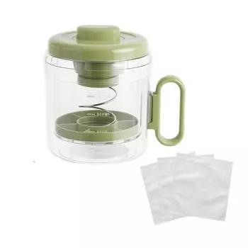 Съемный фильтр для греческого йогурта Мелкоячеистые инструменты для отделения сыворотки Домашний йогурт Сито для процеживания Еда зелёный