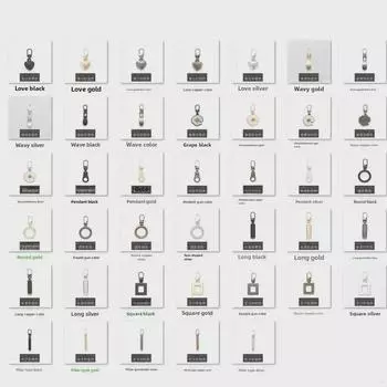 Съемный металлический пулкер для молнии для ремонта пуховиков, сумок, обуви и многого другого