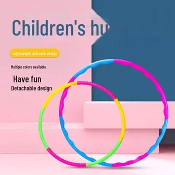 Съемный пластиковый обруч для маленьких детей: Идеально подходит для начинающих, девочек в возрасте от 3 до 10 лет, учеников детского сада и начальной школы.