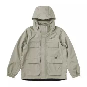 Съемный рыболовный жилет куртка серо-бежевый XL [Daiwa] 25DJ-2725