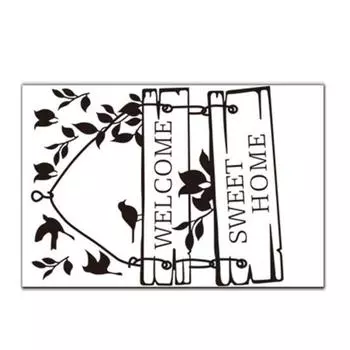 Съемный семейный стикер на стену, окно, дверь, английская буквенная наклейка, украшение дома своими руками