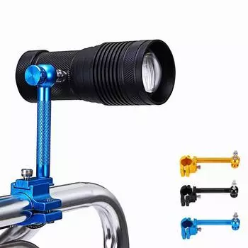 Съемный стул для рыбалки, держатель для светильника, подставка из алюминиевого сплава, кронштейн для лампы, аксессуар для кемпинга на открытом воздухе синий