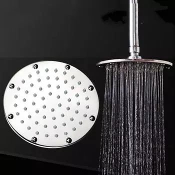 с фильтром Top Rain Душевые головки Водосберегающая насадка для душа Rainfall Shower Head Home 6 inch