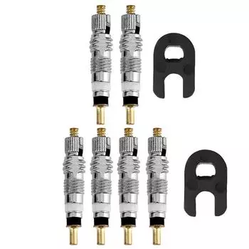 S # французский велосипед Presta велосипедные шины велосипедные сердечники клапанов + инструмент для удаления сердечника клапана 2Pcs